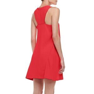 Trina Turk Lysett Crepe Sleeveless Trapeze Dress
